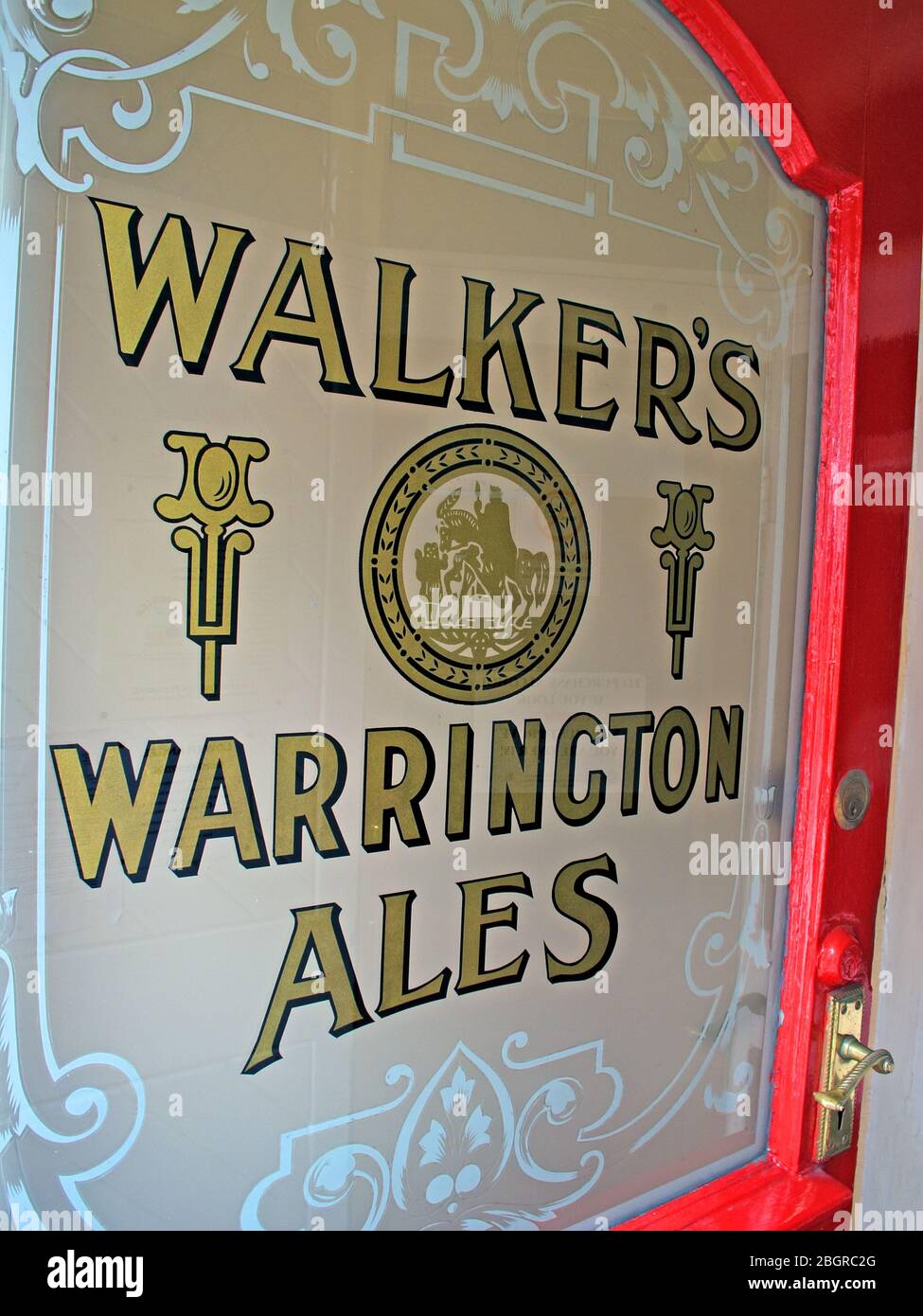 The Lower Angel Pub, Buttermarket Street, Warrington Town Centre, Cheshire, England, UK, WA1 Stock Photo