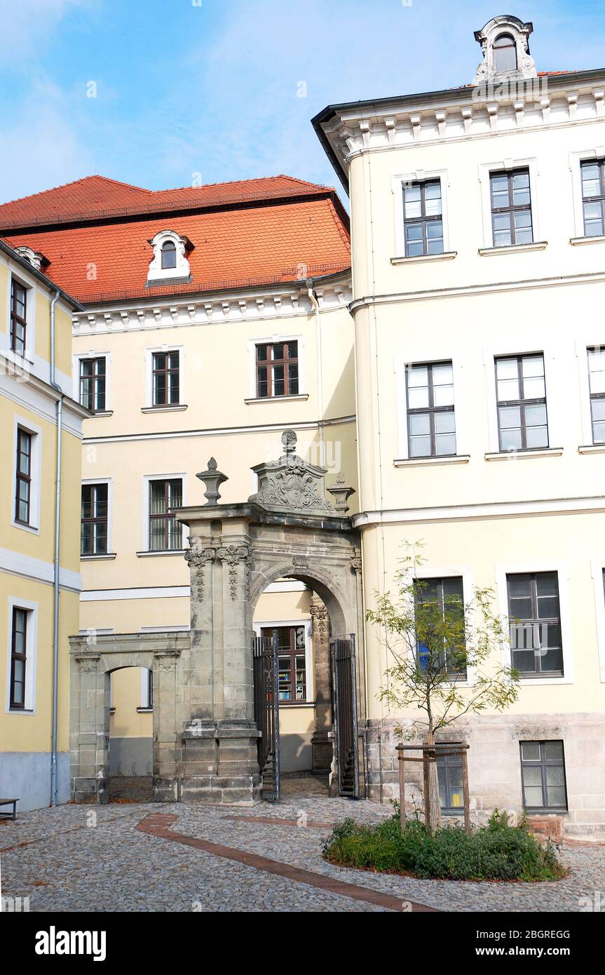 historical architecture Magdeburg, Germany Stock Photo - Alamy