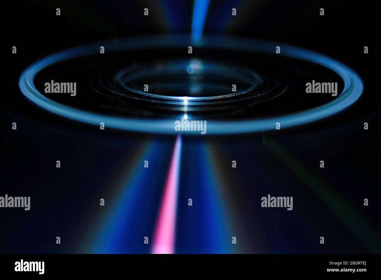 play light cd laser like Stock Photo