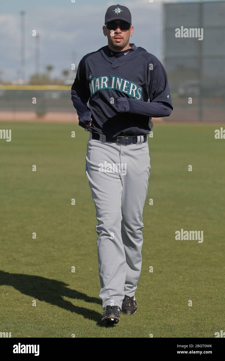 Spring Training&mldr;El pitcher Mexicano Oliver Perez entrena con las