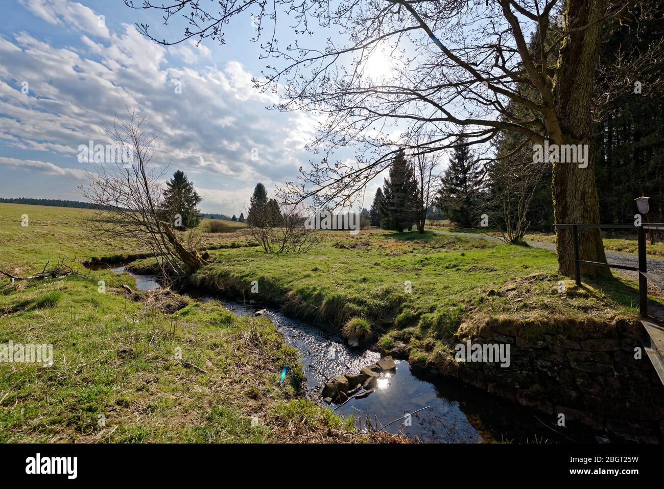 Buntenbocker Teiche,Oberharzer Wasserregal Stock Photo Alamy