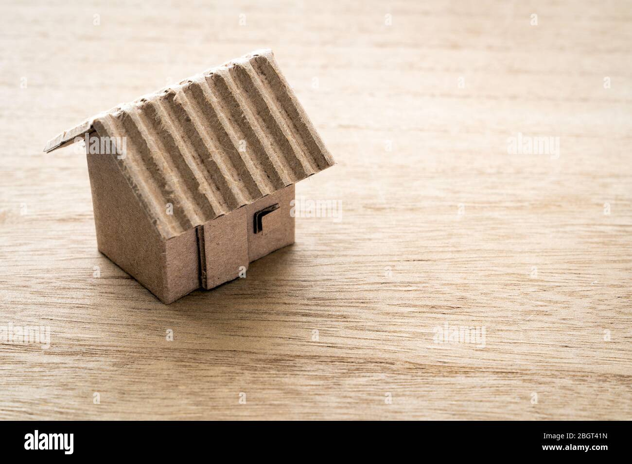 Cardboard house model hi-res stock photography and images - Alamy