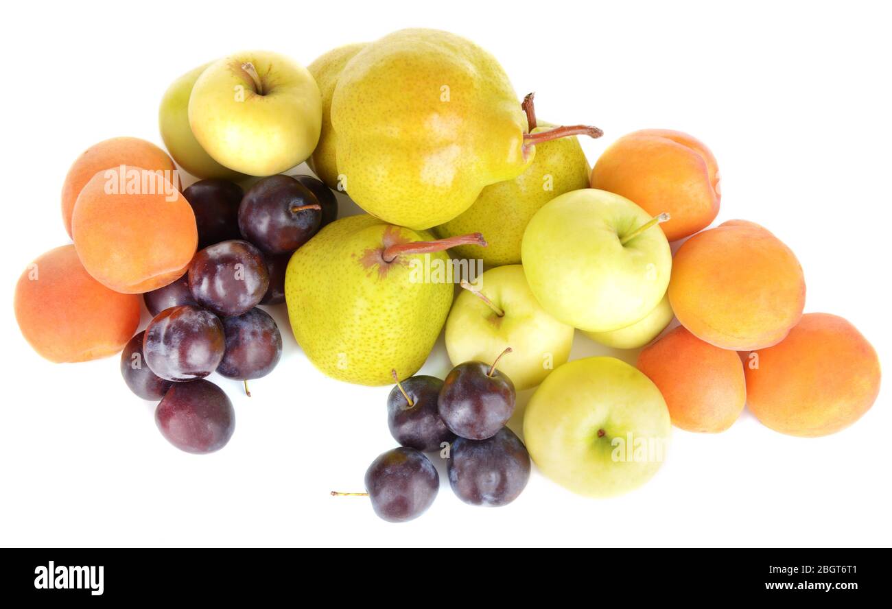 Branch ripe peach fruits Cut Out Stock Images & Pictures - Alamy
