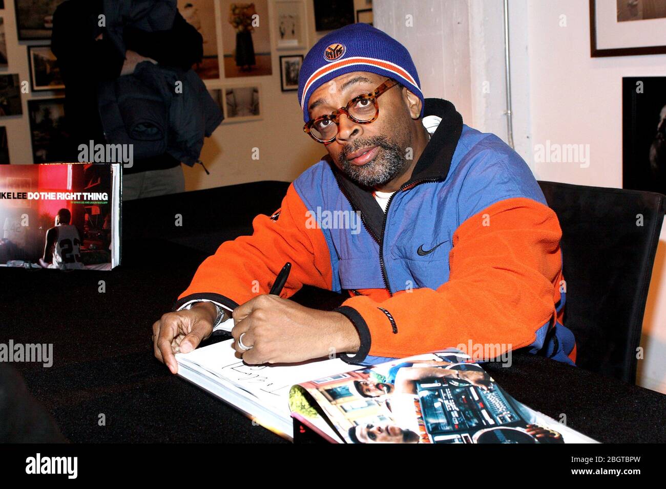 pix Spike Lee Do The Right Thing Jacket https www alamy com new york ny usa 16 december 2010 spike lee at the book signing for spike lee do the right thing at powerhouse arena credit steve mackalamy image354577969 html