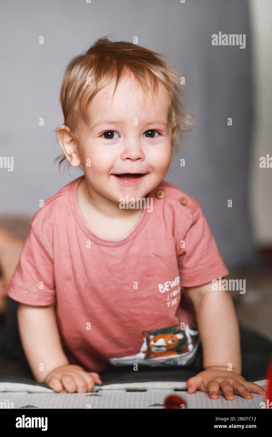 baby boy pink t shirt