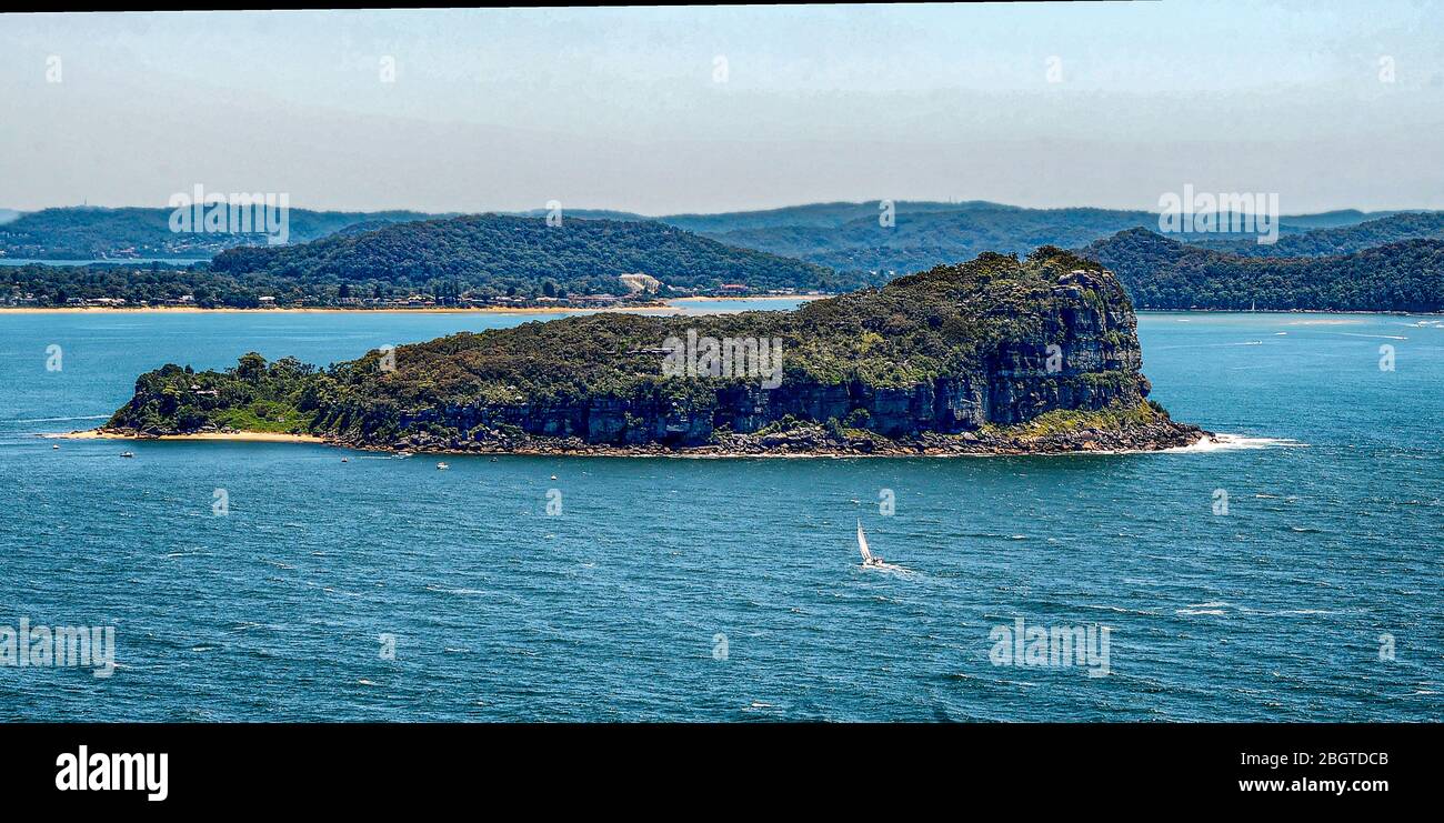 Lion Island in Broken Bay ,New South Wales, Australia Stock Photo Alamy