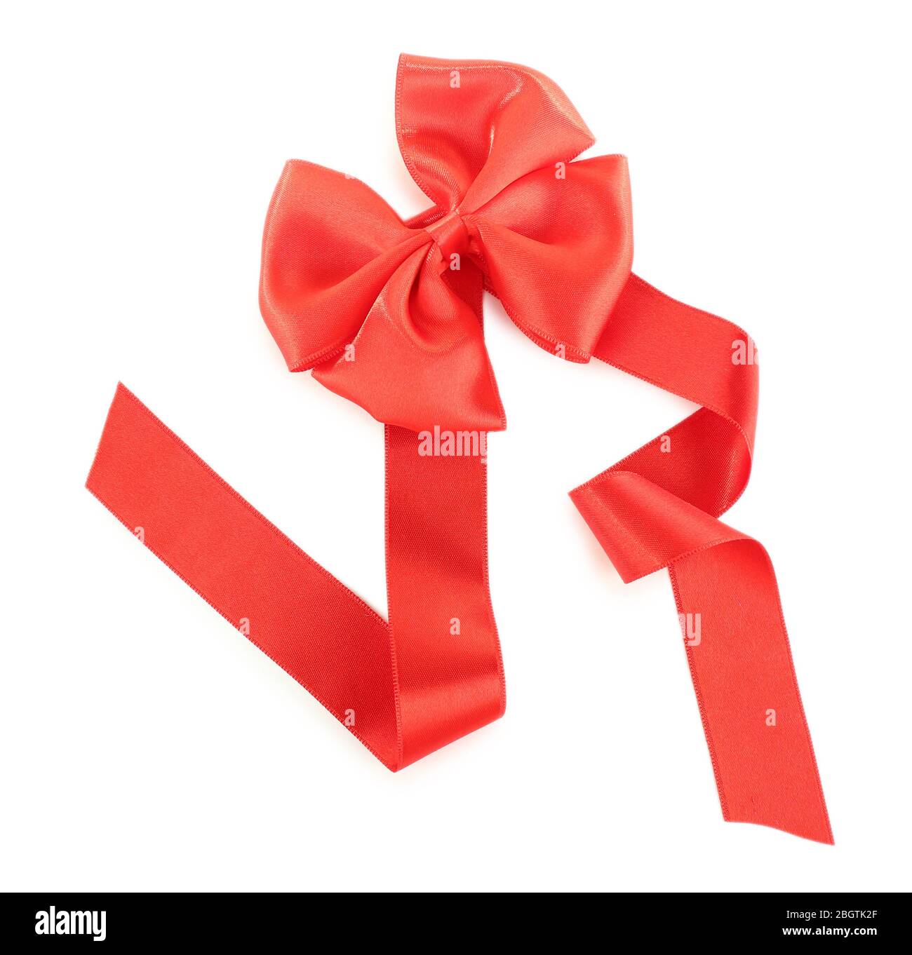 Red long ribbon decorative Cut Out Stock Images & Pictures - Alamy