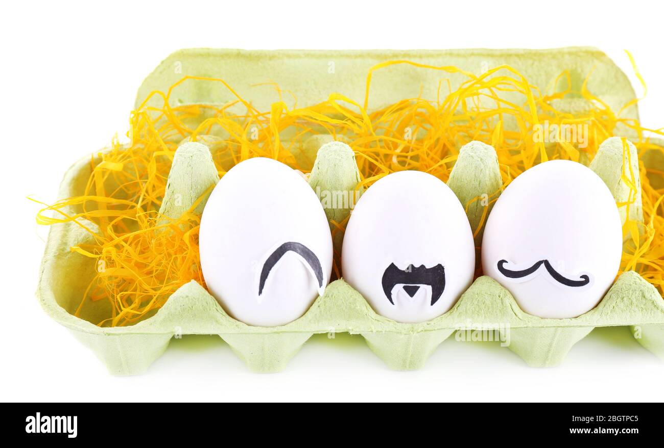 Egg Tray - Pink and White