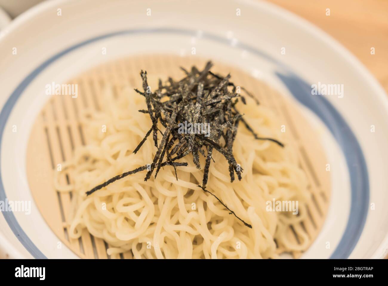 cold ramen noodle japanese food Stock Photo Alamy