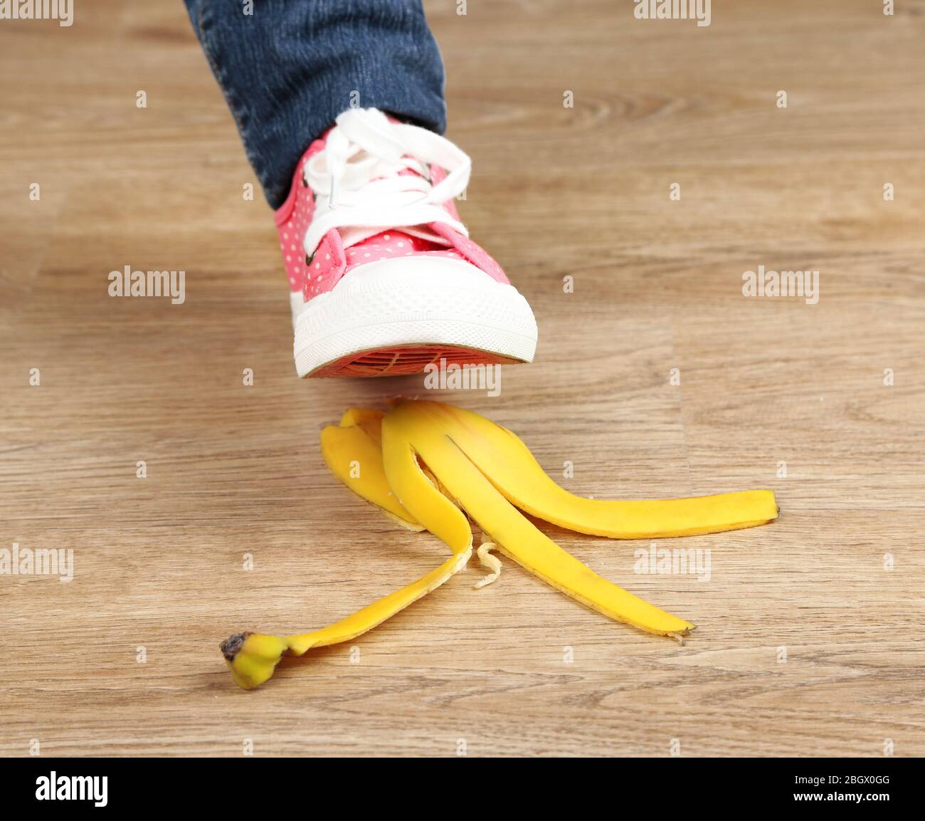 Step on banana skin hi-res stock photography and images - Alamy