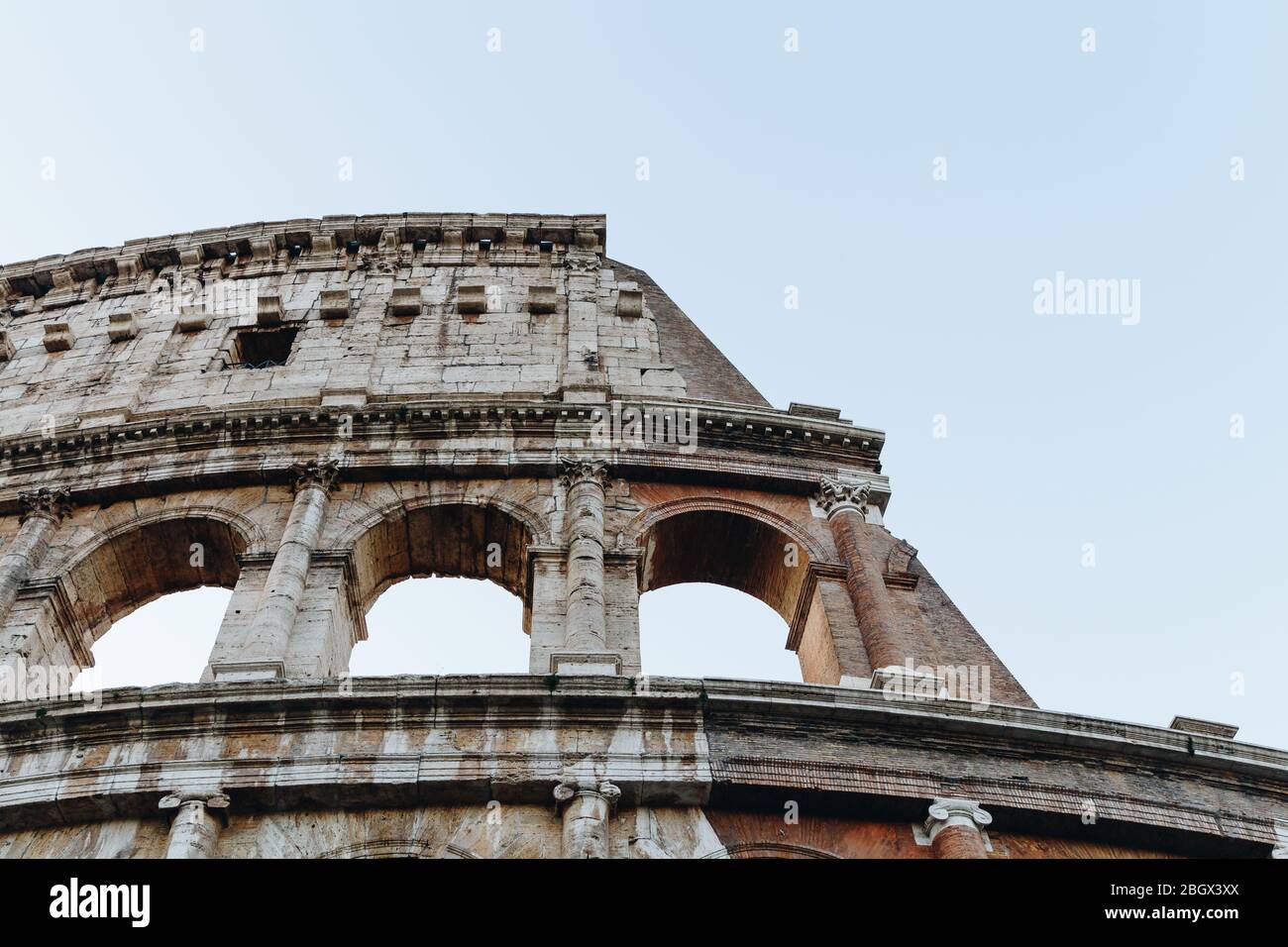 The Colosseum in the morning light. Rome, Italy Stock Photo
