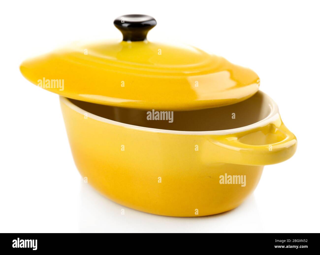 Ceramic pot. soup tureen isolated on white Stock Photo Alamy