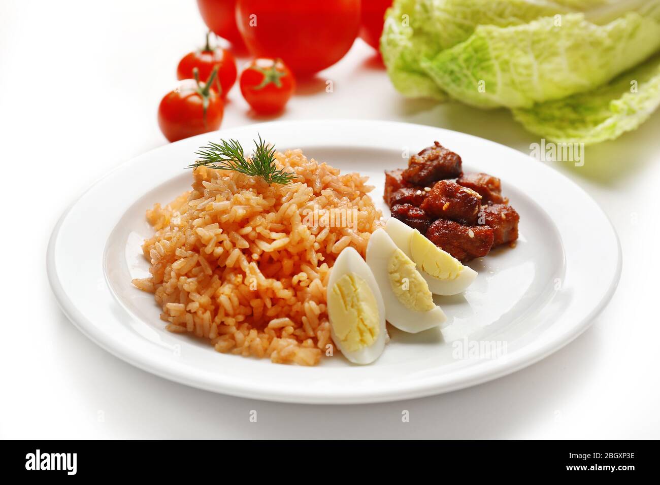 Tasti Rice Tasty rice served on table, close-up Stock Photo - Alamy