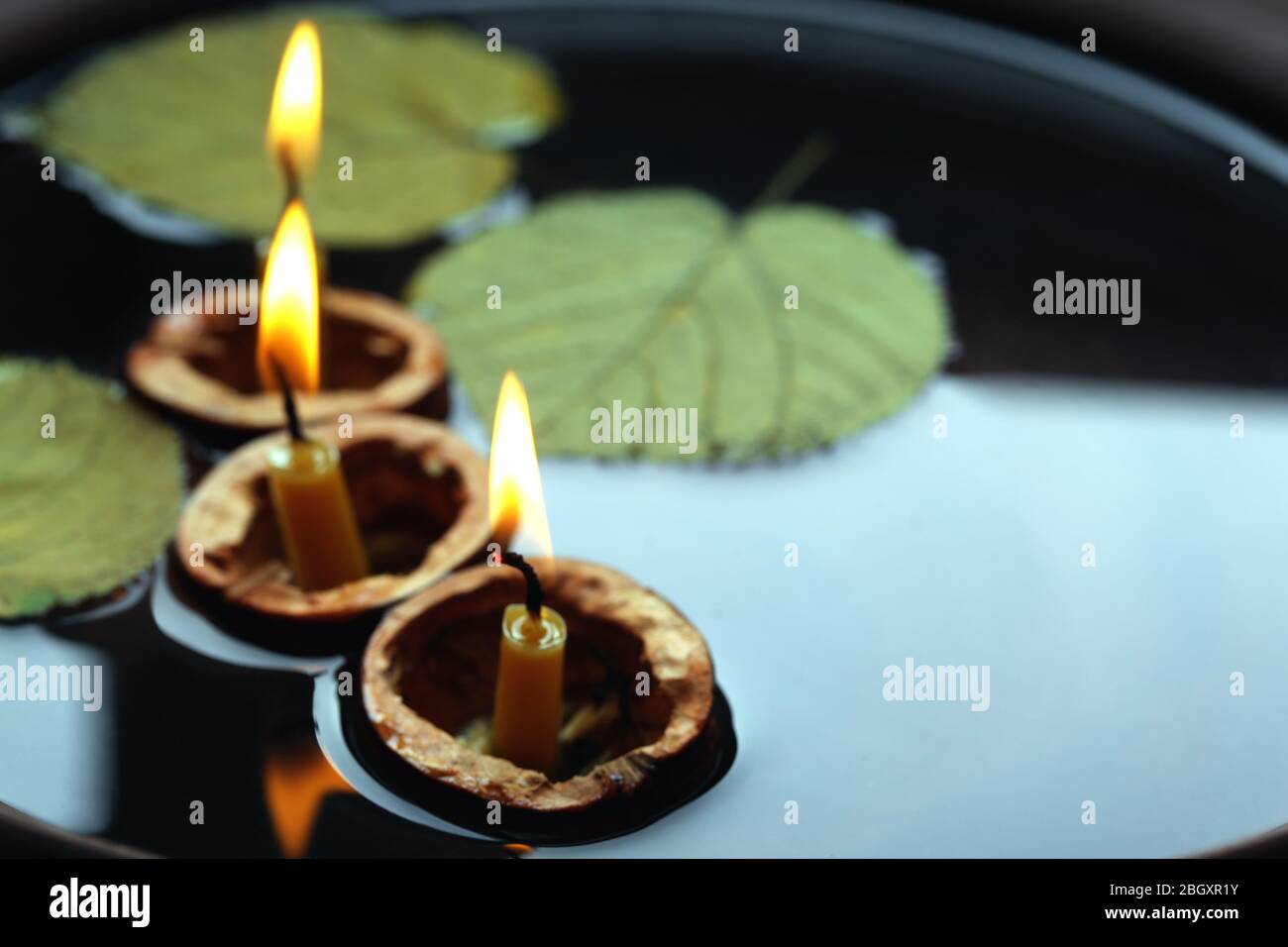 Floating candle in nutshell hires stock photography and images Alamy