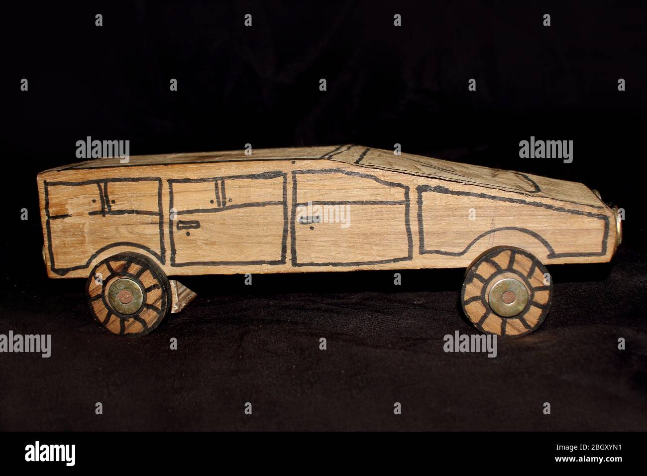 wooden car kids