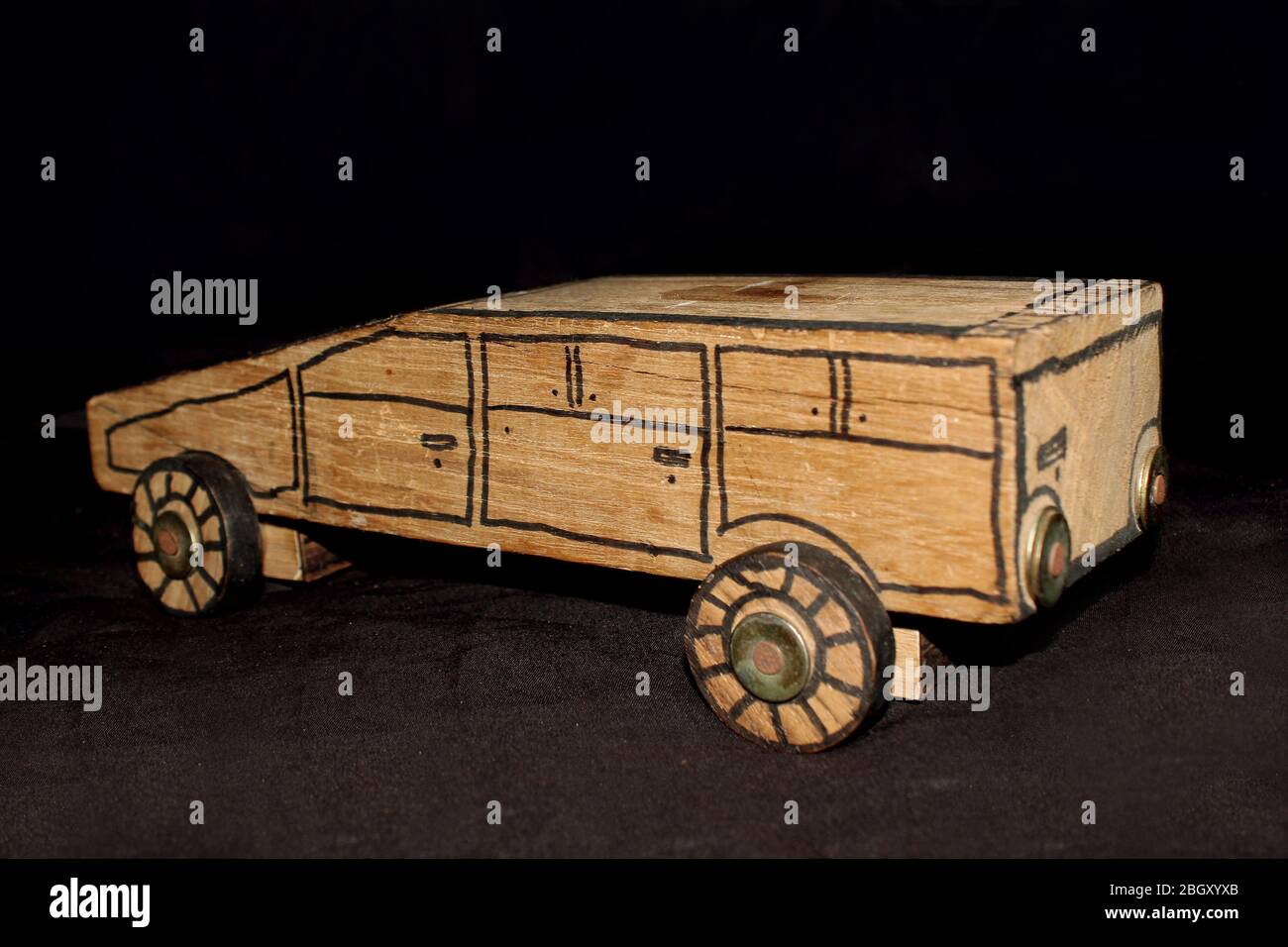 wooden car kids