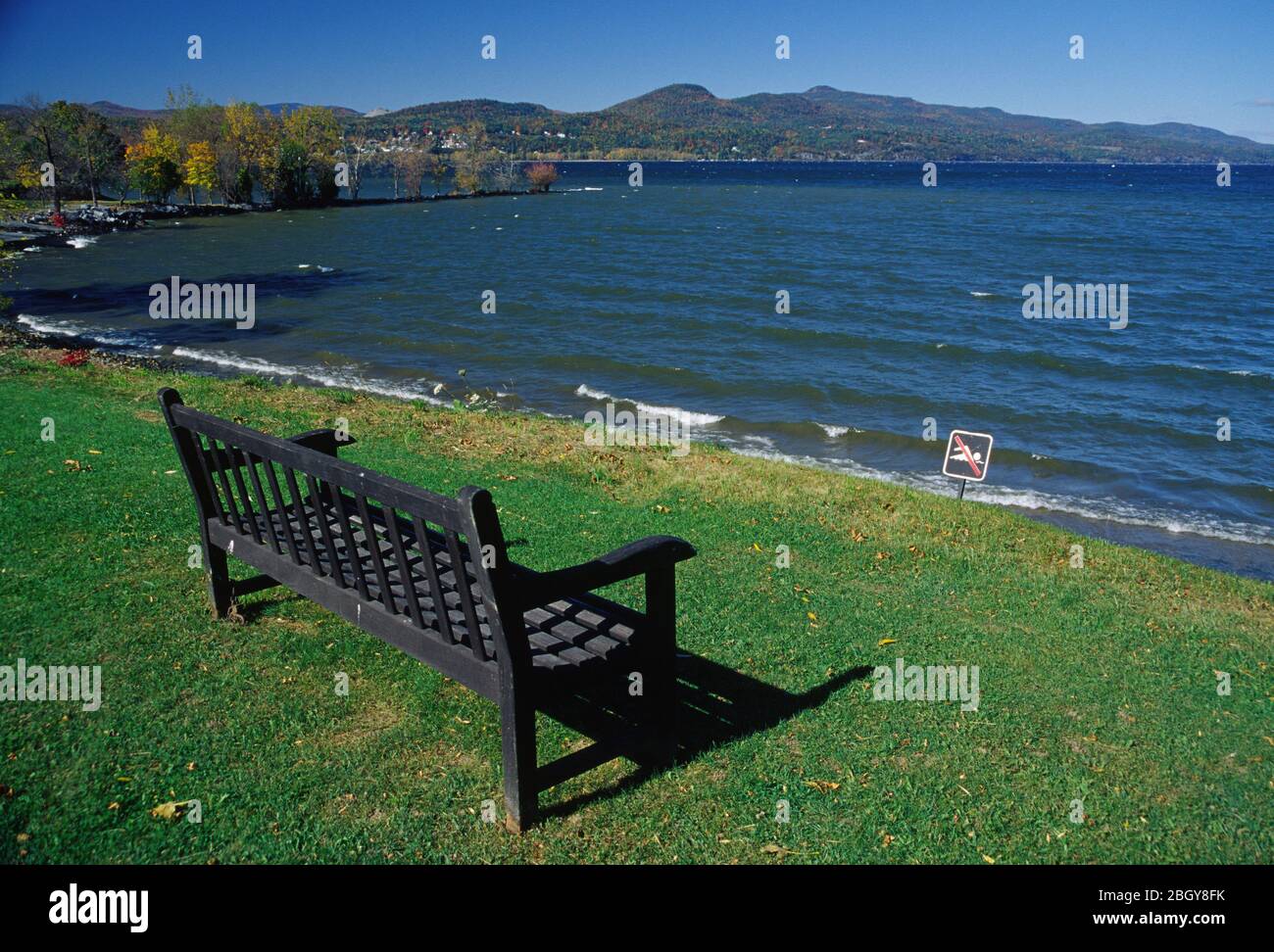 Lake Champlain, Crown Point State Historic Site, Adirondack Park, New