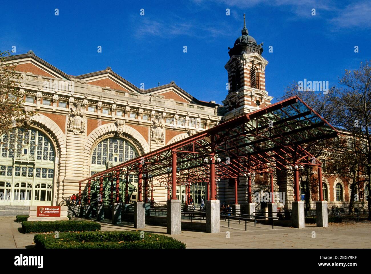Ellis Island Immigrant Museum entrance, Ellis Island Immigrant Museum