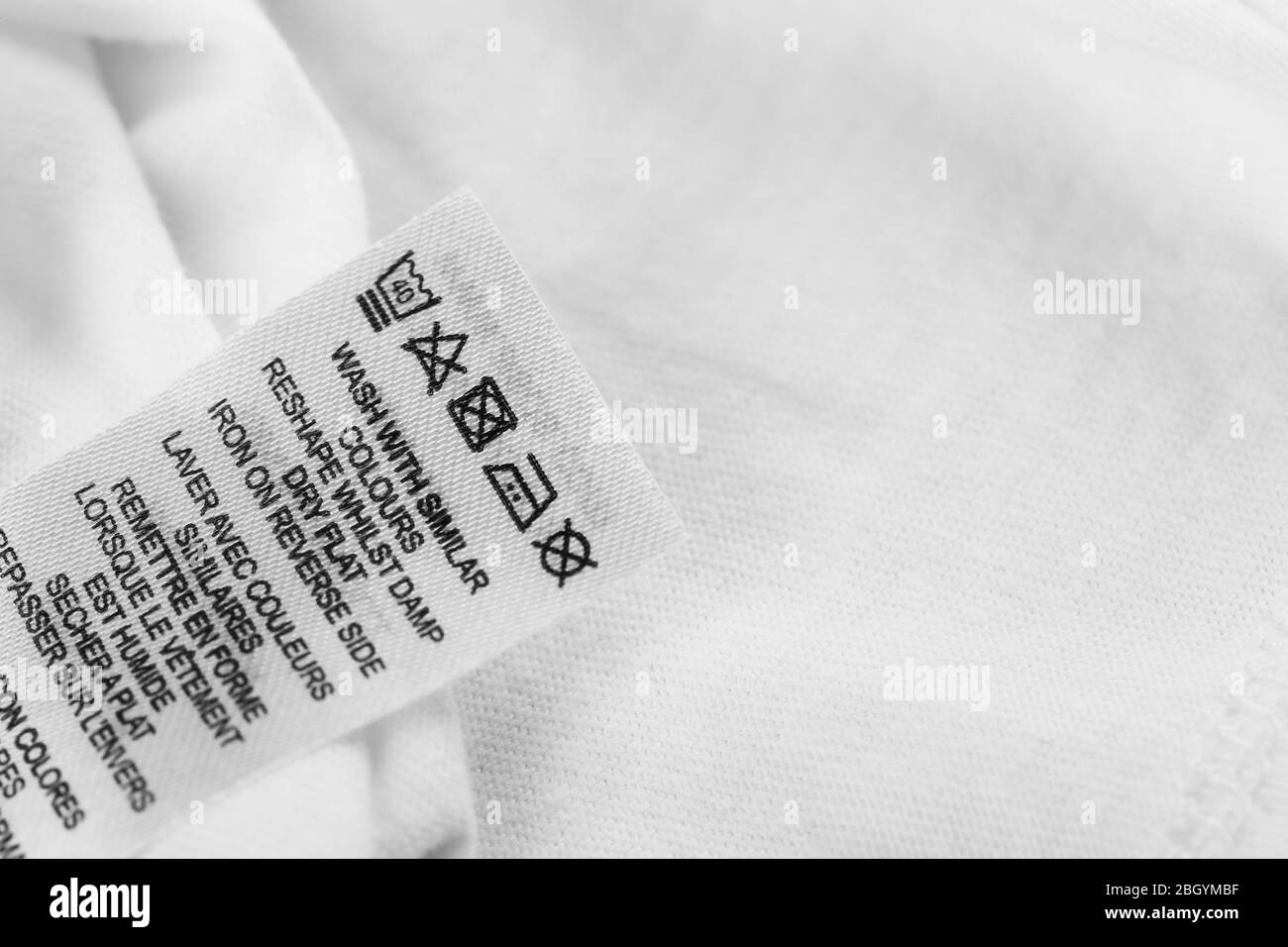 Xxl size clothing label tag hi-res stock photography and images - Alamy