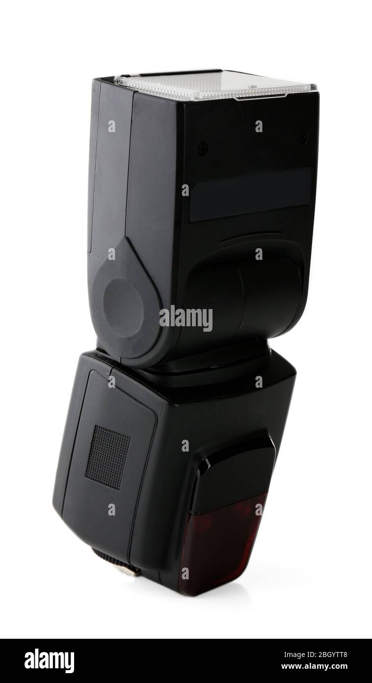 Camera Flash Isolated On White Stock Photo Alamy Camera Flash Isolated On White Stock Photo Alamy
