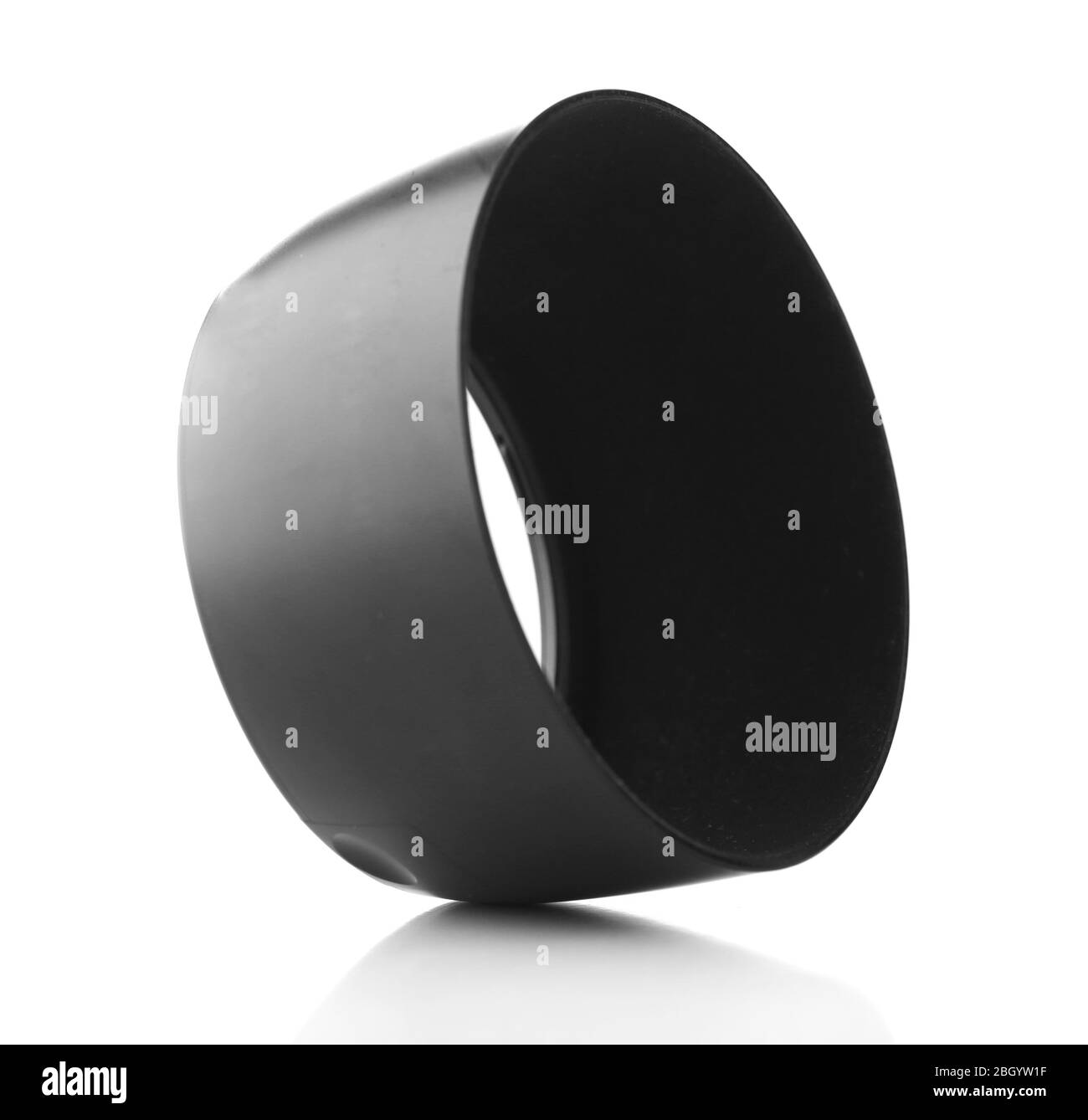 Lens hood isolated on white Stock Photo Alamy