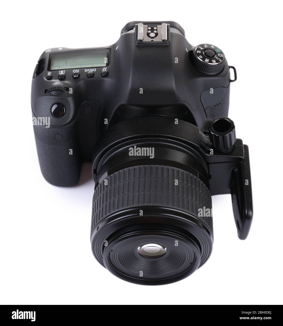 digital photo camera isolated on white Stock Photo - Alamy