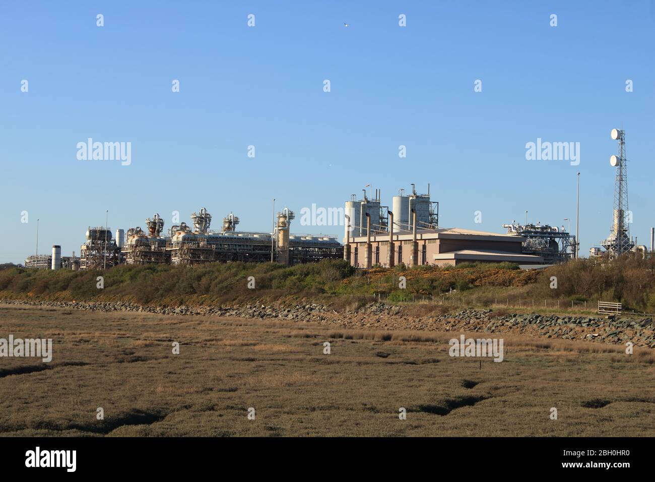 UK BarrowInFurness, industry, gas terminal, energy, power plant, gas