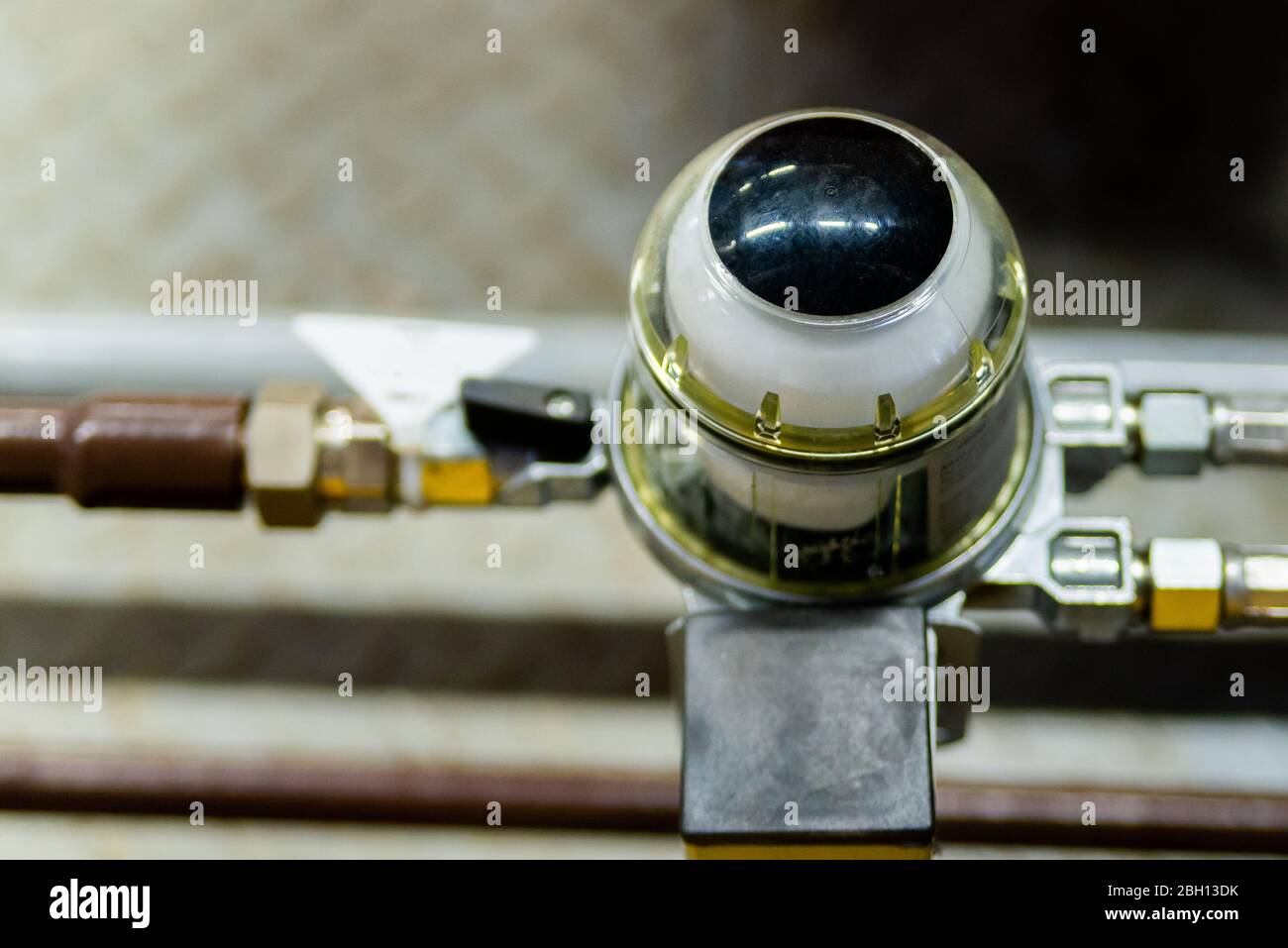 Air and oil filter in manufacturing or industrial. High quality paper