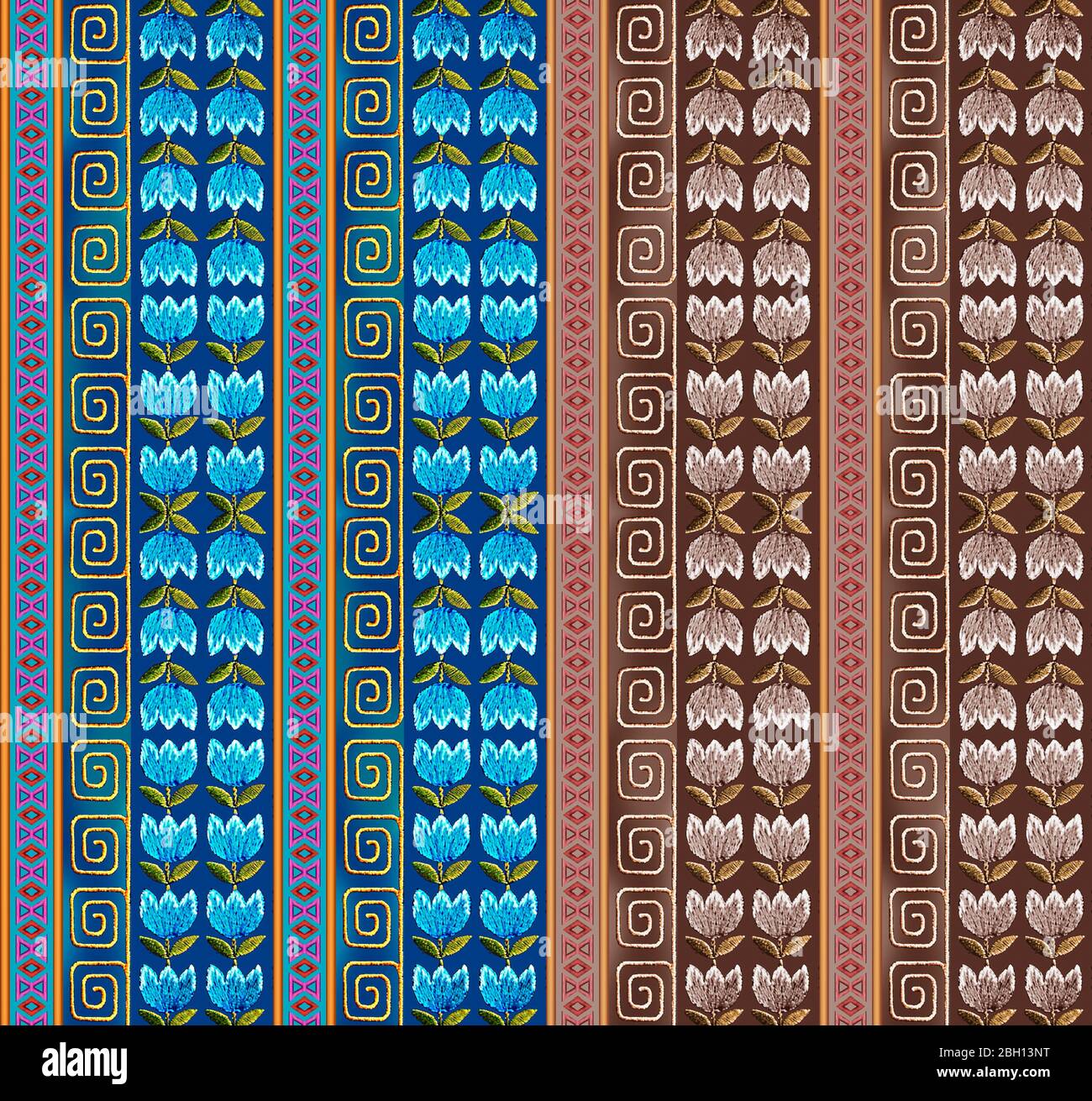 seamless geometrical design pattern background Stock Photo
