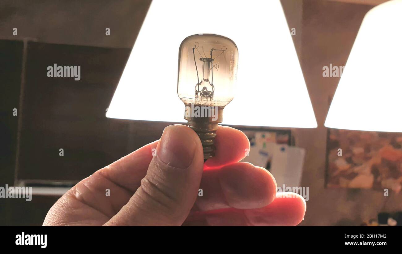 blown light bulb, Germany Stock Photo Alamy