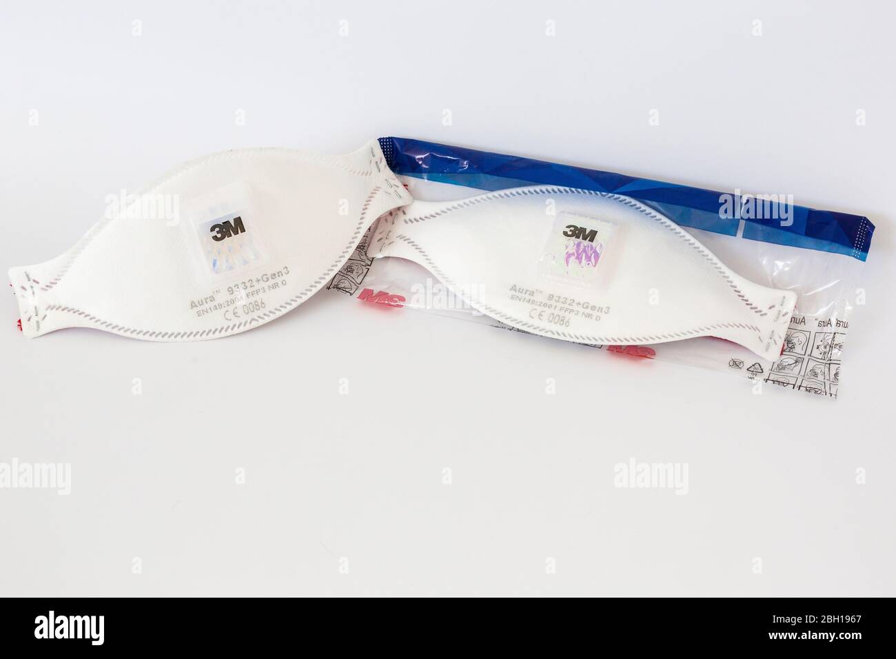 Mask, Corona, Covid-19, Coronavirus, epidemie, pandemie, respirator (CTK Photo/Marketa Hofmanova) Stock Photo