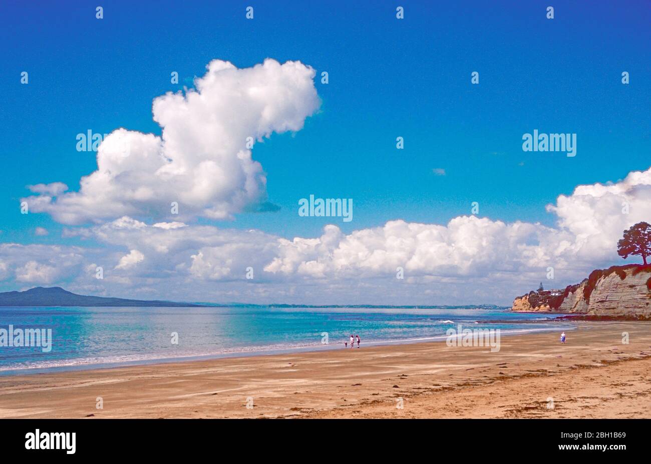 The Auckland suburb of Brown's Bay in the East Coast Bays area on North
