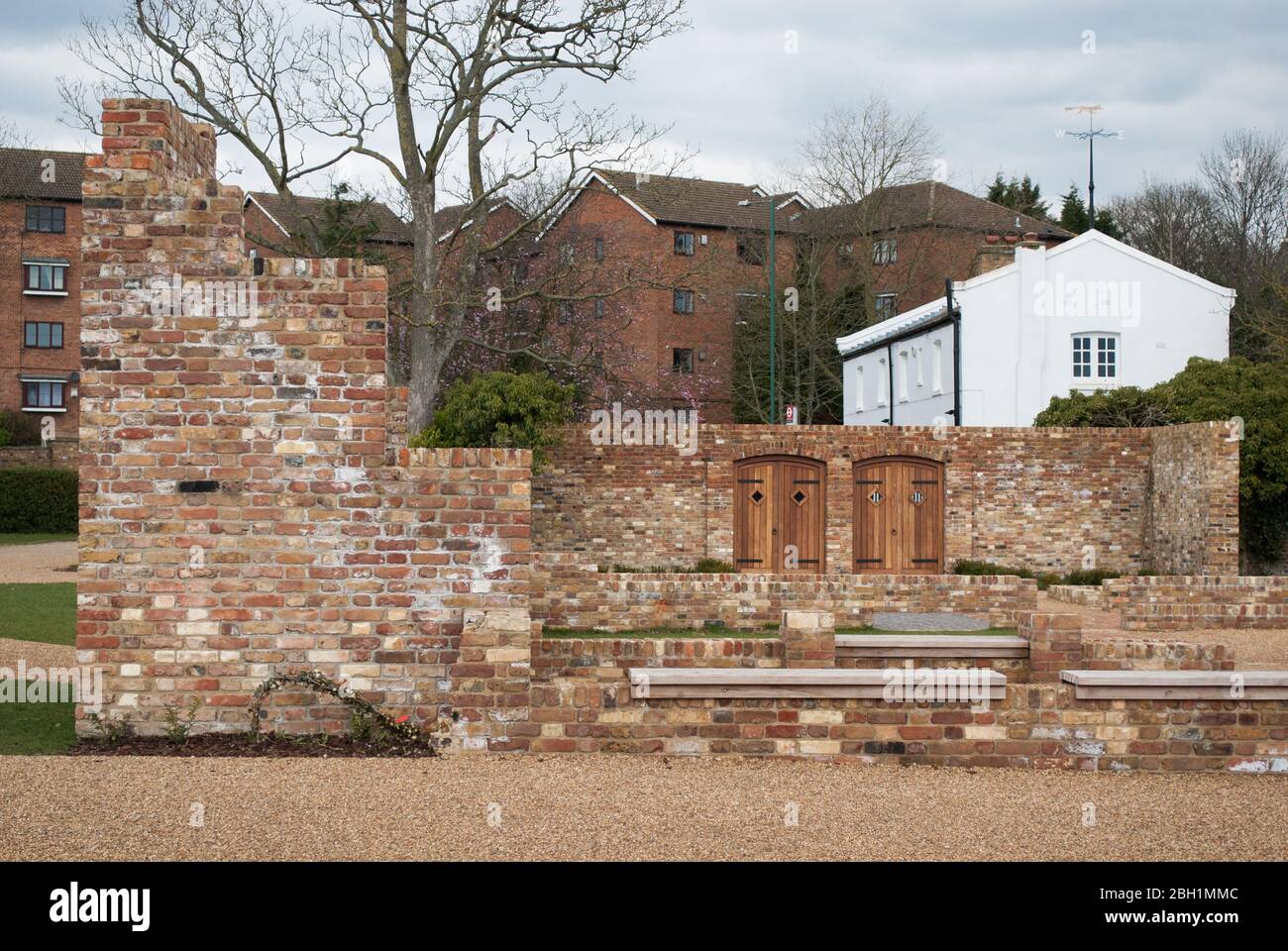 Brick Ruins Mark Twains House Gladstone Park, Dollis Hill Lane Willesden West London NW2 6HT