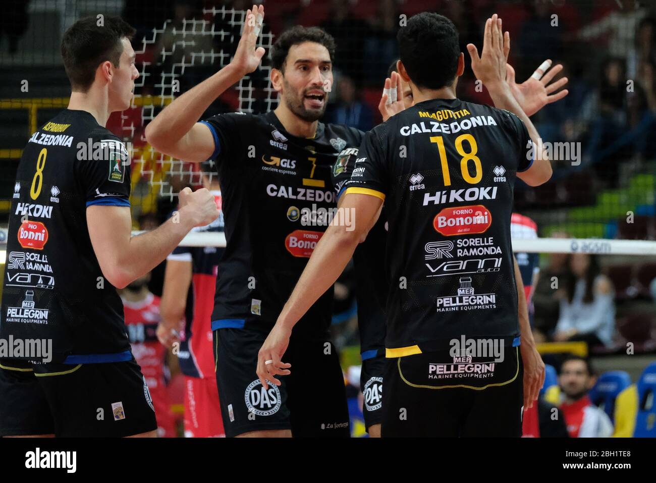 emanuele birarelli (7) calzedonia verona during Italian Volleyball  Superlega Serie A season 2019/20, AGSM Forum​, Verona, Italy, 01 Jan 2020  Stock Photo - Alamy