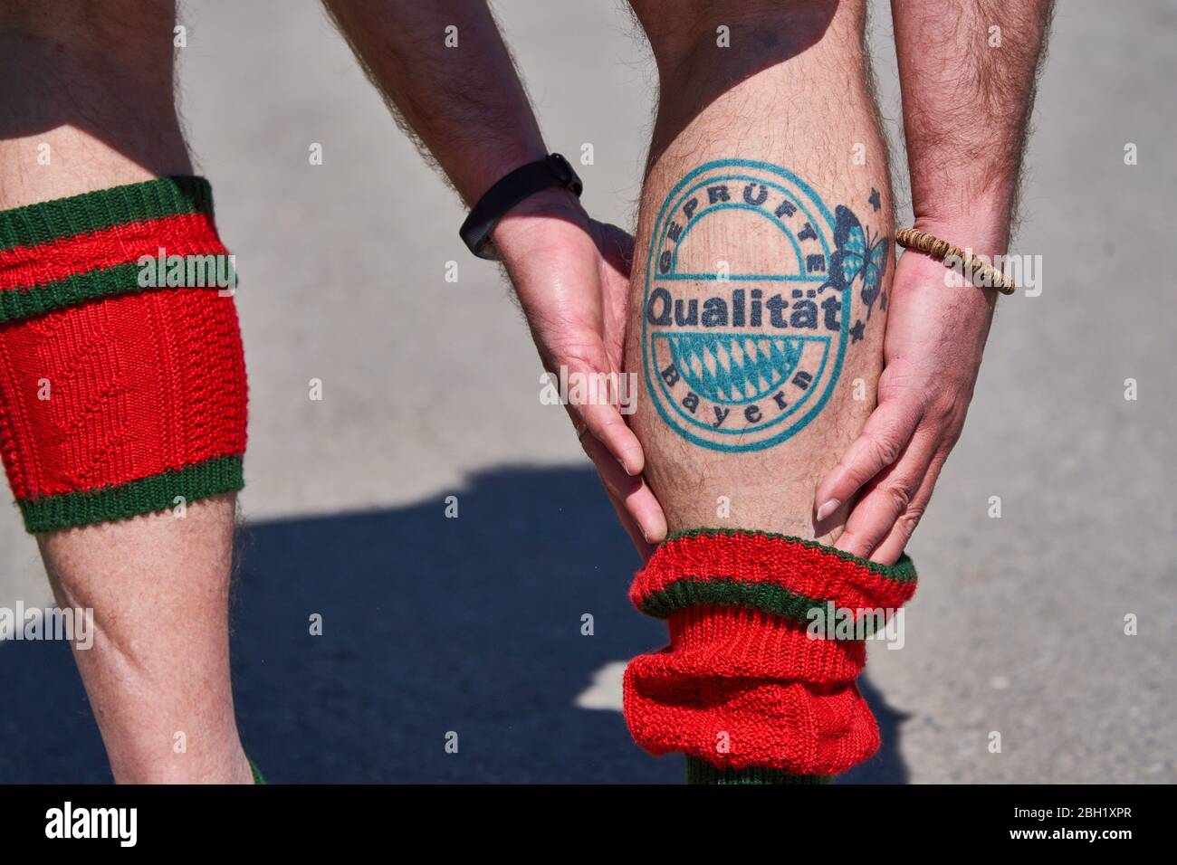 Munich, Germany, April 22, 2020. Symbol photo for the cancellation of oktoberfest beer festival WIESN 2020 due to the Corona virus disease (COVID-19) on April 22, 2020 in Munich, Germany. © Peter Schatz / Alamy Live News Stock Photo