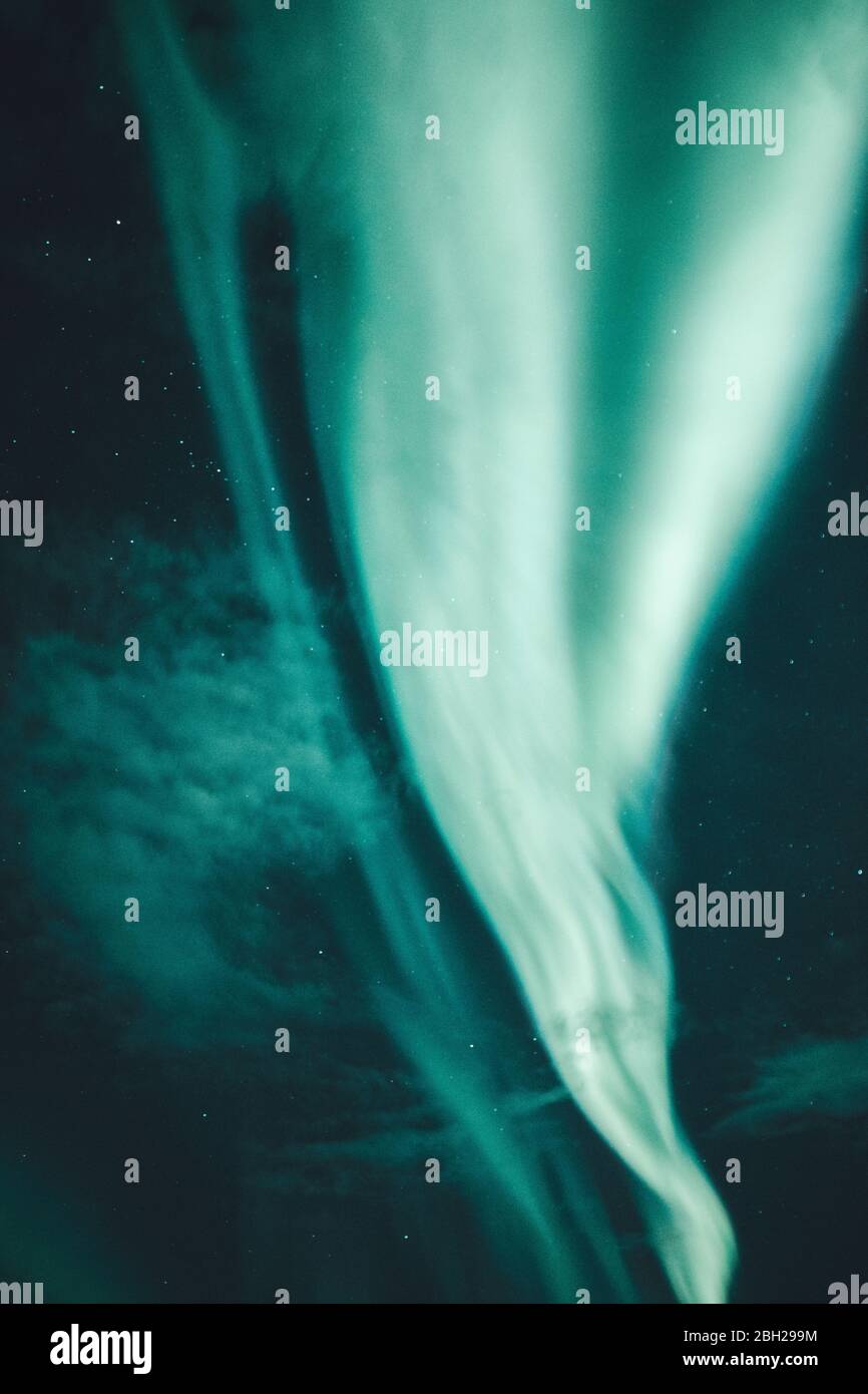 Northern lights in the sky, Norway Stock Photo Alamy