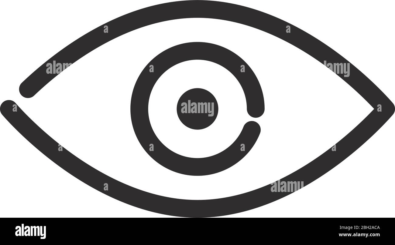 Myopia treatment illustration Black and White Stock Photos & Images - Alamy