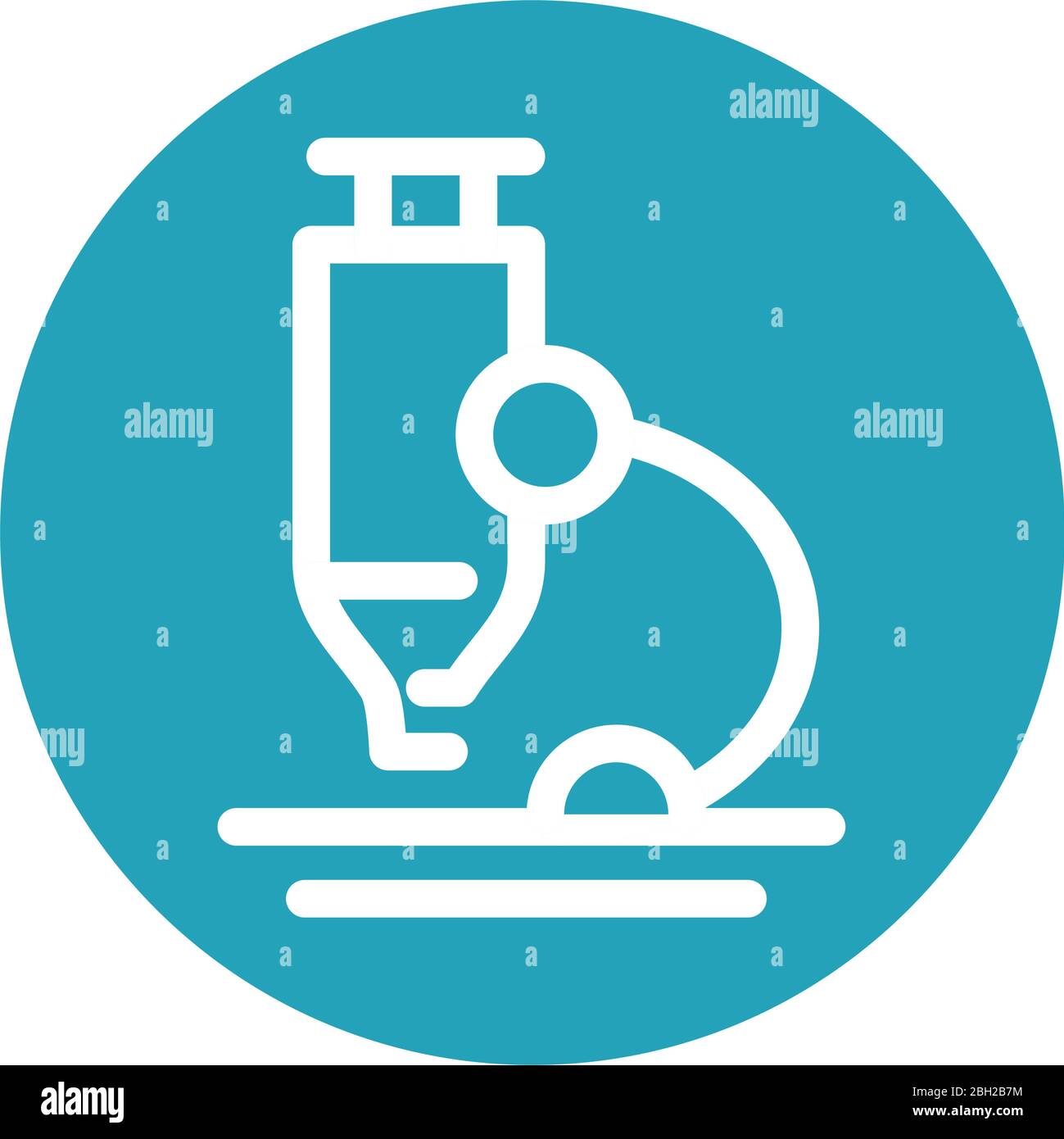 laboratory microscope science search medical and health care vector ...