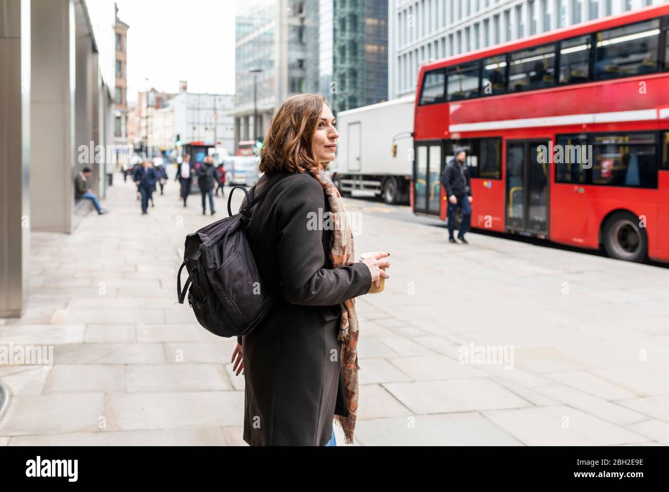 Public transport uk woman hi-res stock photography and images - Alamy