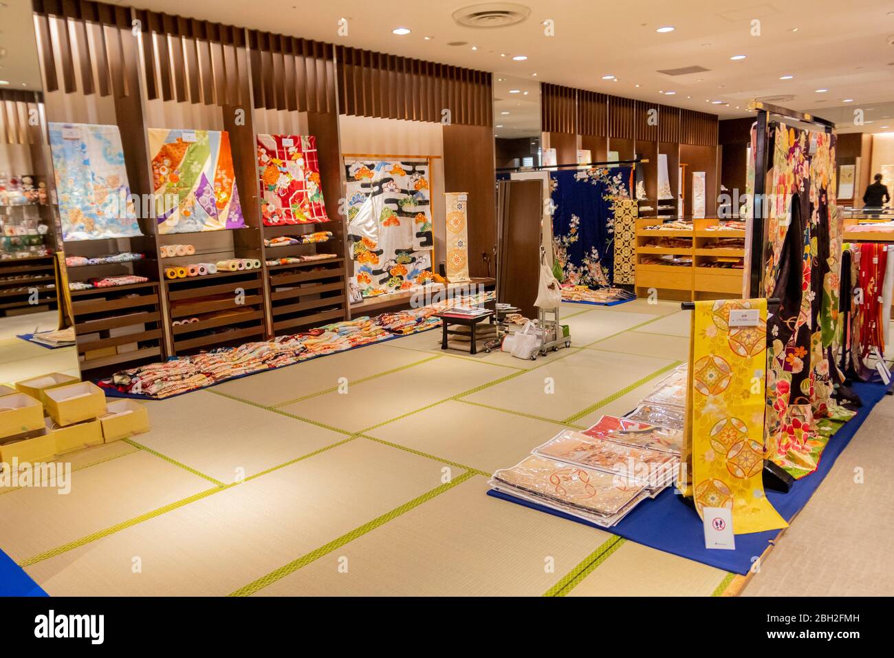 Japanese Kimono cloth shop at Takashiyama Shibuya, Japan February 10,2020  Stock Photo - Alamy