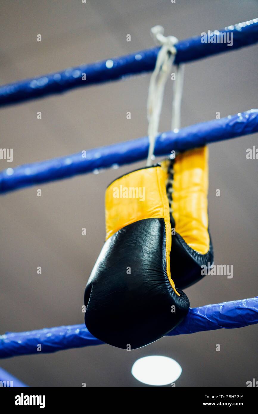Boxing ring ropes hires stock photography and images Alamy