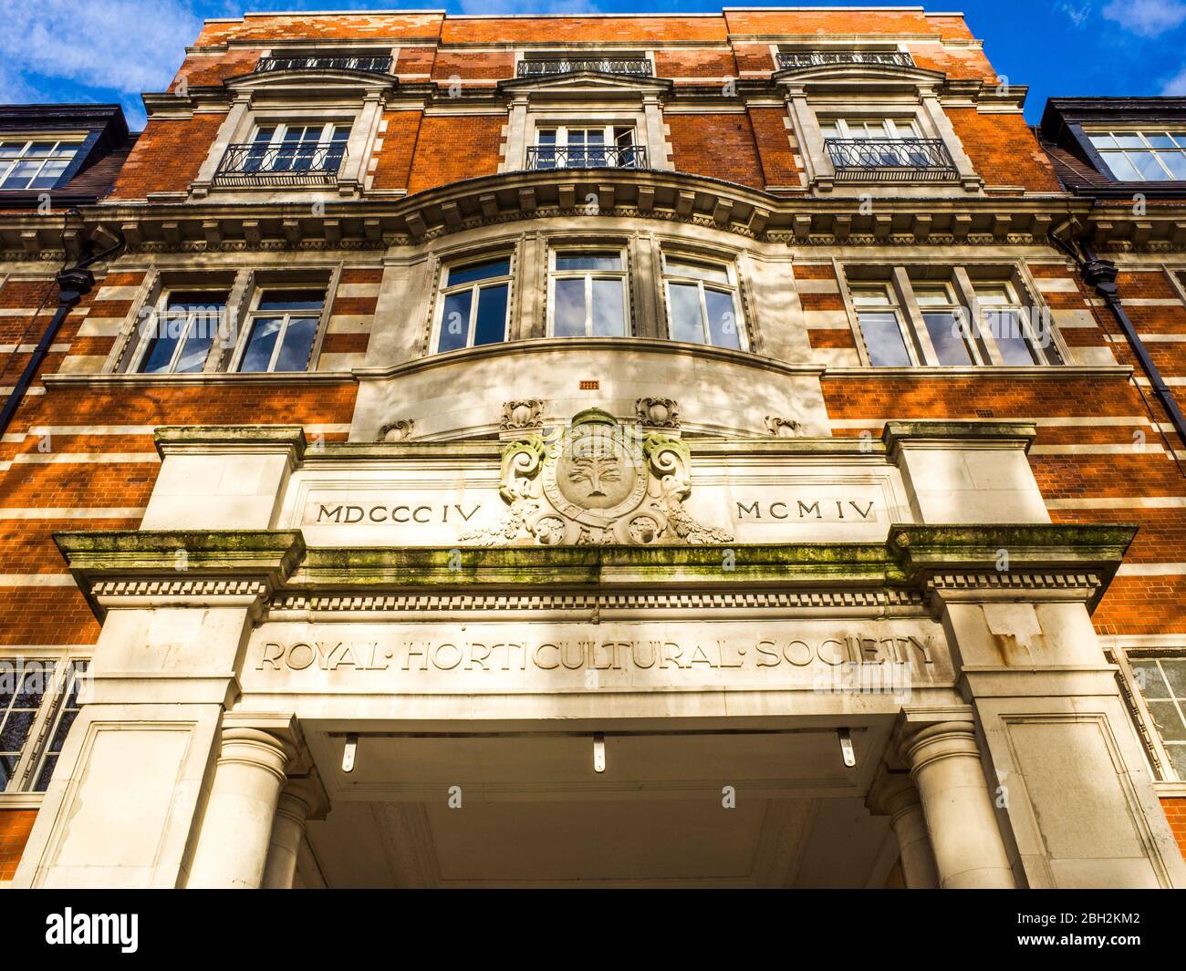 LONDON The Royal Horticultural Society building in Westminster, the UK