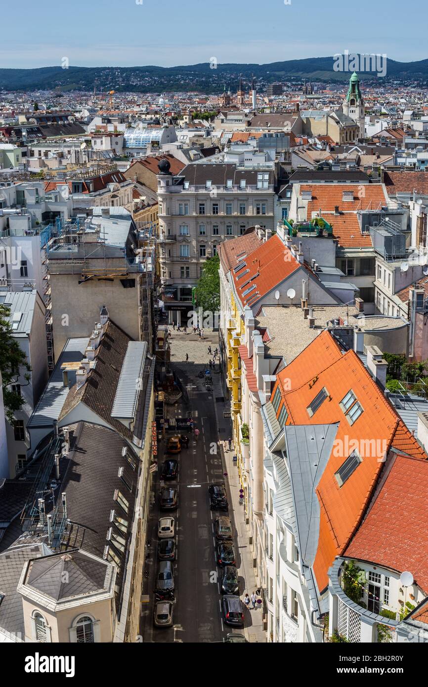 Wien skyline hi-res stock photography and images - Alamy