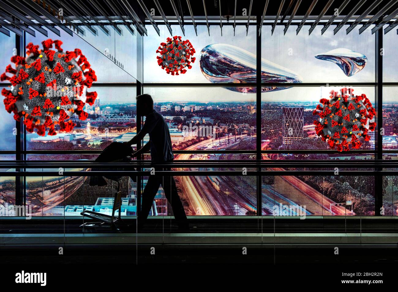 Amsterdam Niederlande 22nd Apr 2020 Necessary Trips In Times