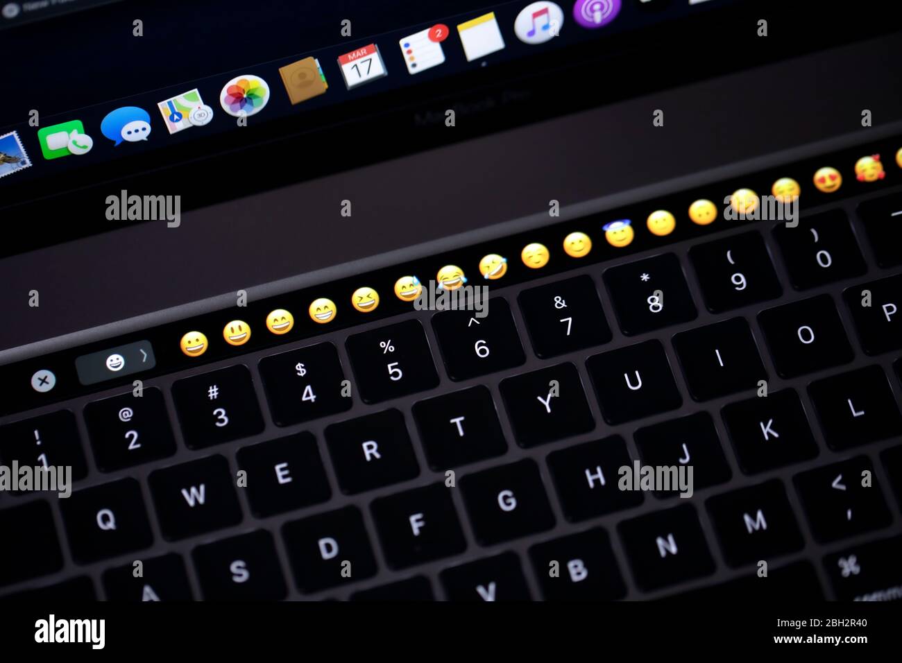 Cupertino, US, 22.04.2020: Apple 16-inch MacBook Pro Magic Keyboard Touch  Bar Stock Photo - Alamy