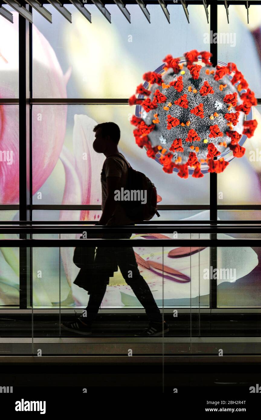 Amsterdam Niederlande 22nd Apr 2020 Necessary Trips In Times