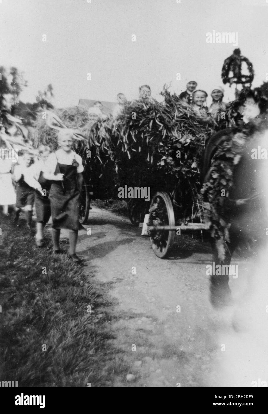 Germany, 1940 approx, peasant festival Stock Photo Alamy