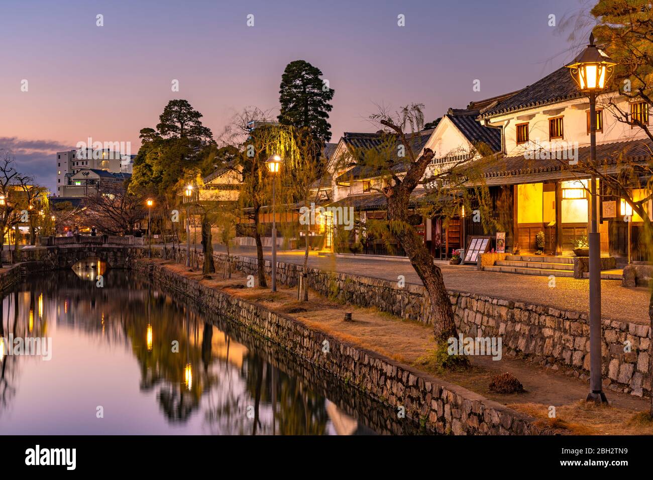 Kurashiki Bikan Historical Quarter. Townscape known for Japanese …