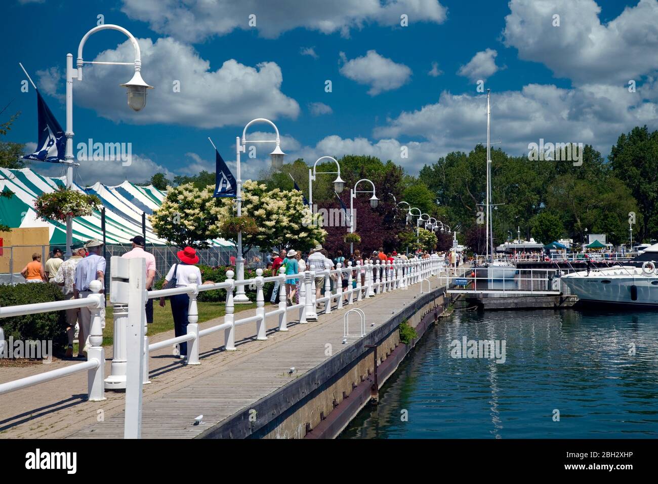 Canada, Ontario, Cobourg, Victoria, Beach, North America Stock Photo