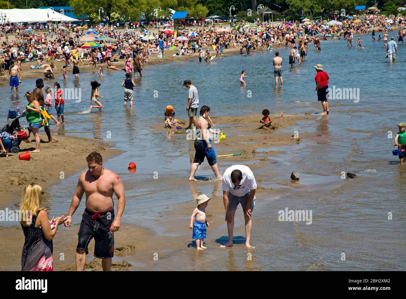 Canada, Ontario, Cobourg, Victoria, Beach, North America Stock Photo